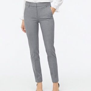 J. Crew Women's Gray Straight Leg Ruby Pant